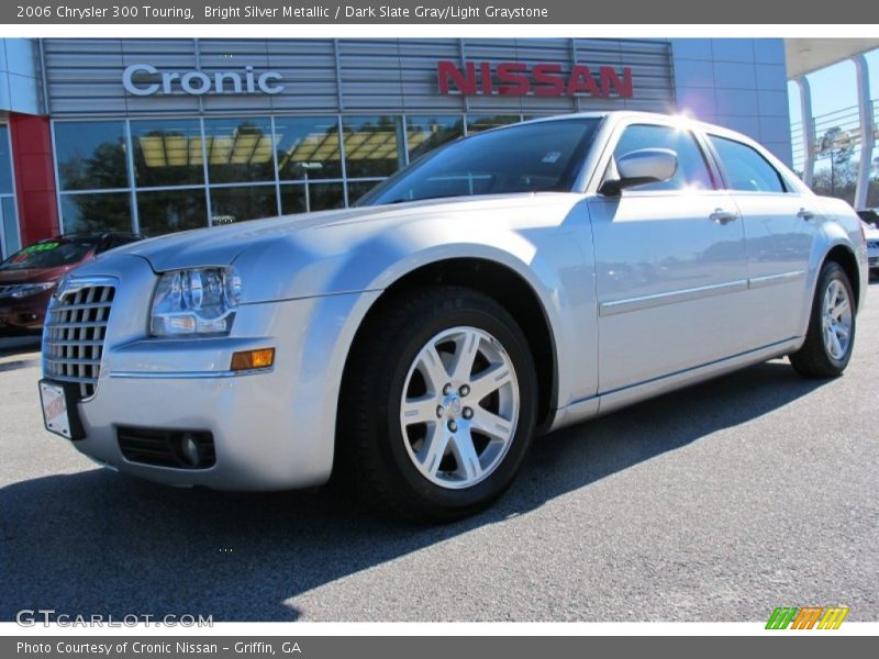 Bright Silver Metallic / Dark Slate Gray/Light Graystone 2006 Chrysler 300 Touring