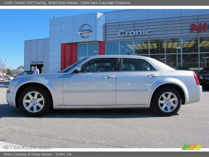 Bright Silver Metallic / Dark Slate Gray/Light Graystone 2006 Chrysler 300 Touring