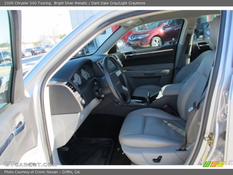 Bright Silver Metallic / Dark Slate Gray/Light Graystone 2006 Chrysler 300 Touring