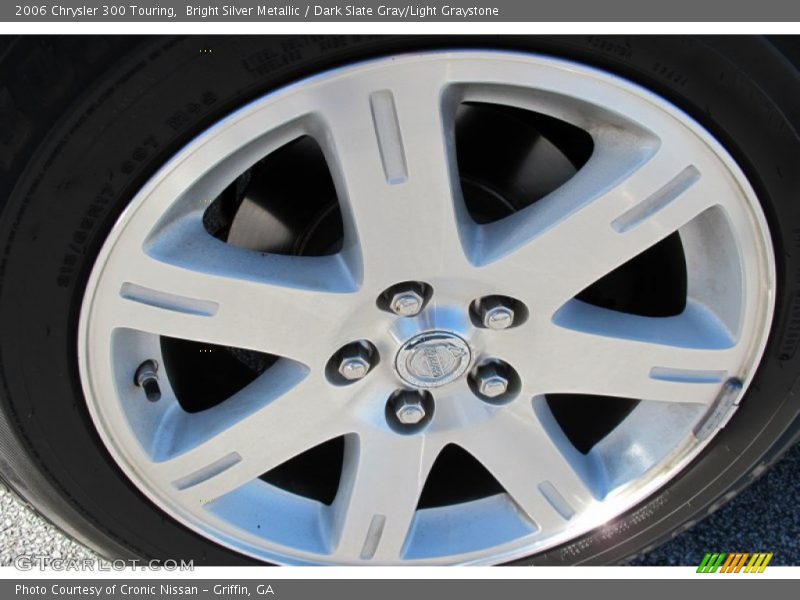 Bright Silver Metallic / Dark Slate Gray/Light Graystone 2006 Chrysler 300 Touring
