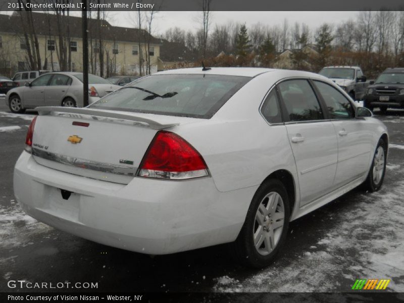 Summit White / Ebony 2011 Chevrolet Impala LT