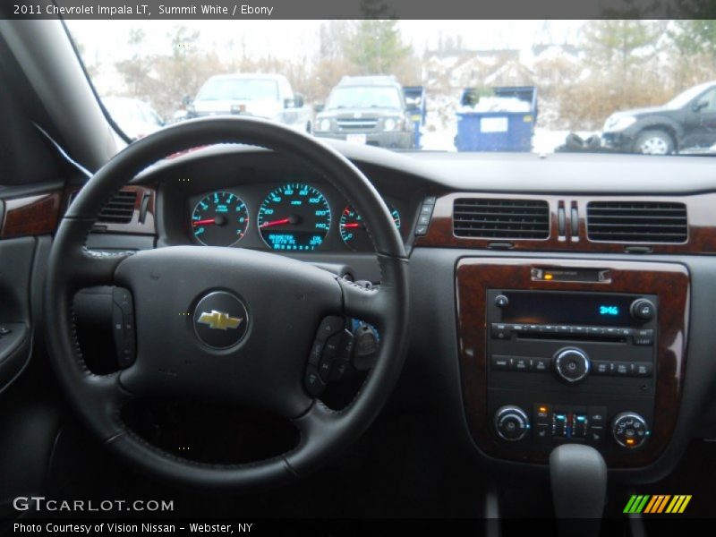 Summit White / Ebony 2011 Chevrolet Impala LT
