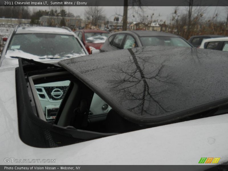 Summit White / Ebony 2011 Chevrolet Impala LT