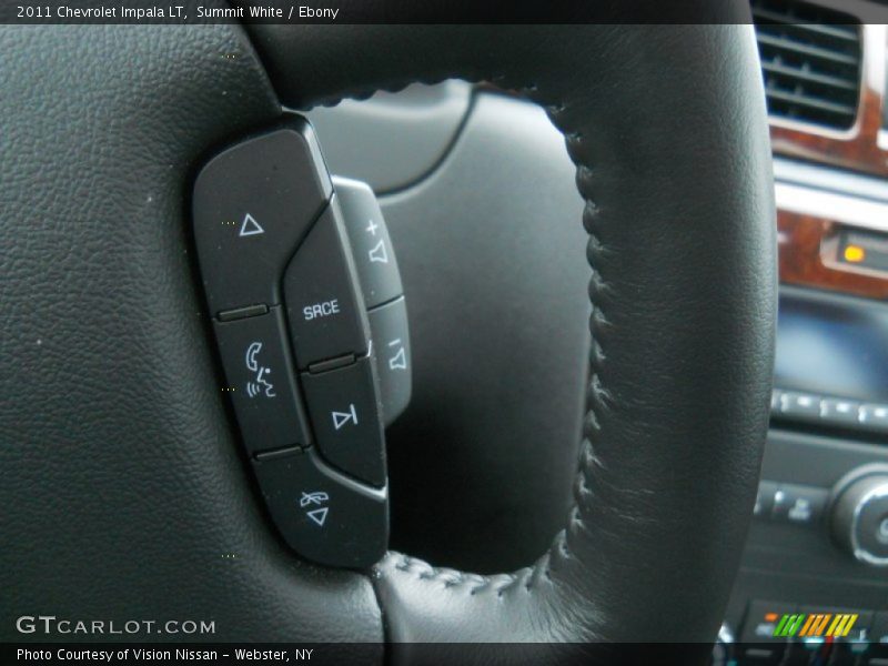 Summit White / Ebony 2011 Chevrolet Impala LT