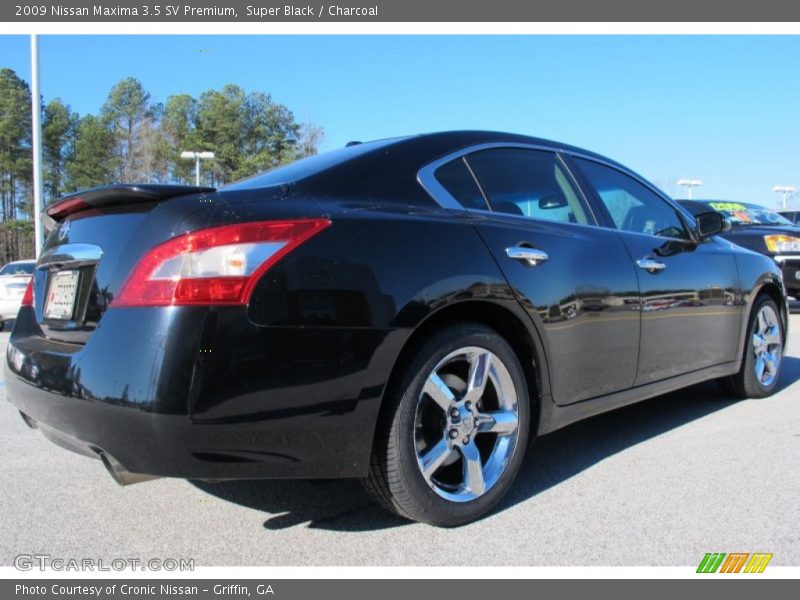 Super Black / Charcoal 2009 Nissan Maxima 3.5 SV Premium
