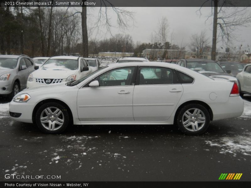 Summit White / Ebony 2011 Chevrolet Impala LT