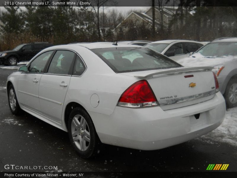 Summit White / Ebony 2011 Chevrolet Impala LT