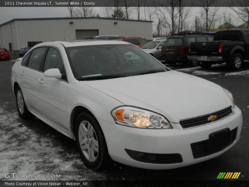 Summit White / Ebony 2011 Chevrolet Impala LT
