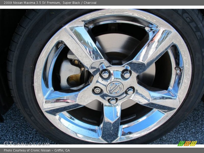 Super Black / Charcoal 2009 Nissan Maxima 3.5 SV Premium
