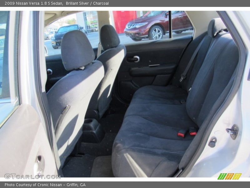 Brillant Silver / Charcoal 2009 Nissan Versa 1.8 S Sedan