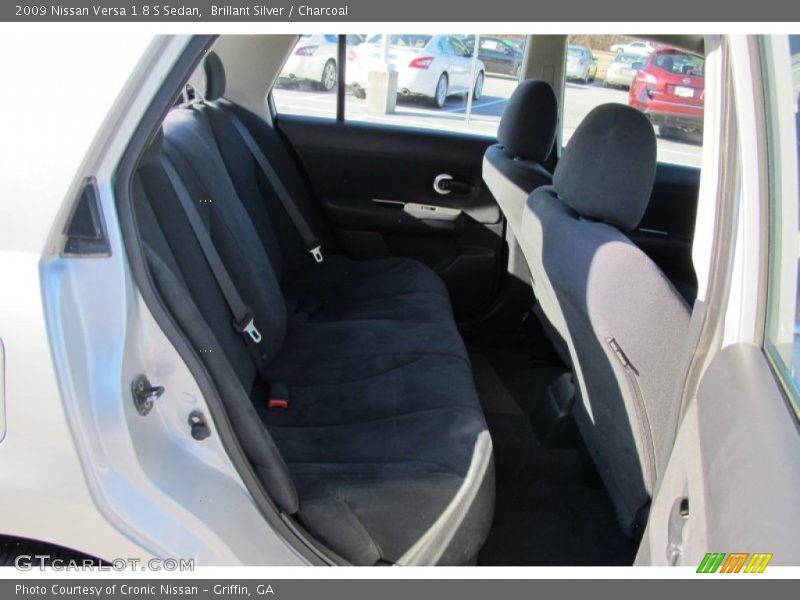 Brillant Silver / Charcoal 2009 Nissan Versa 1.8 S Sedan