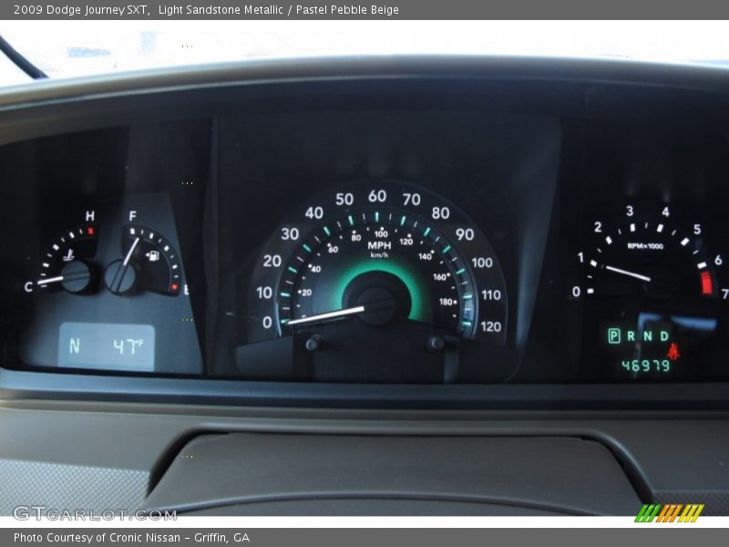 Light Sandstone Metallic / Pastel Pebble Beige 2009 Dodge Journey SXT