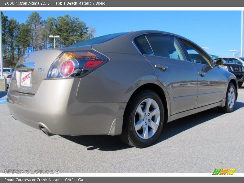 Pebble Beach Metallic / Blond 2008 Nissan Altima 2.5 S