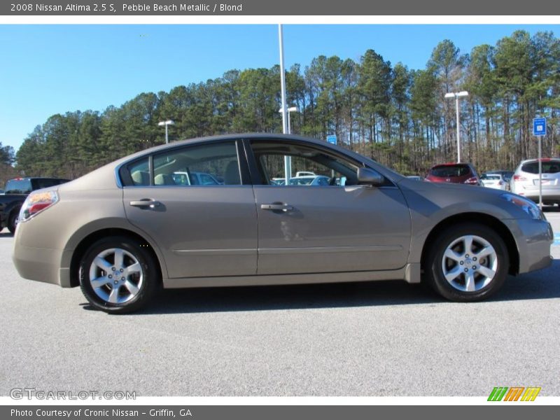 Pebble Beach Metallic / Blond 2008 Nissan Altima 2.5 S