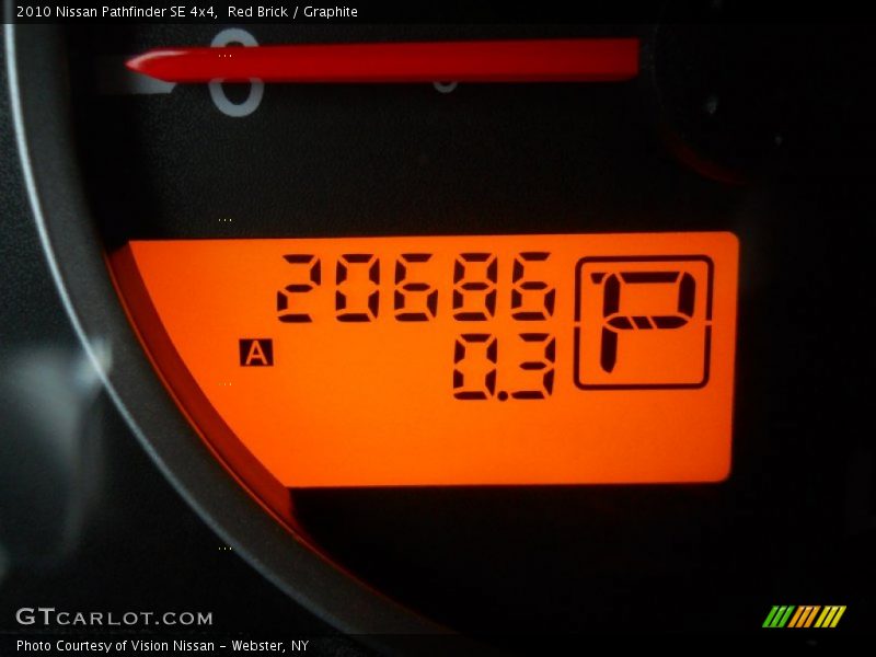 Red Brick / Graphite 2010 Nissan Pathfinder SE 4x4