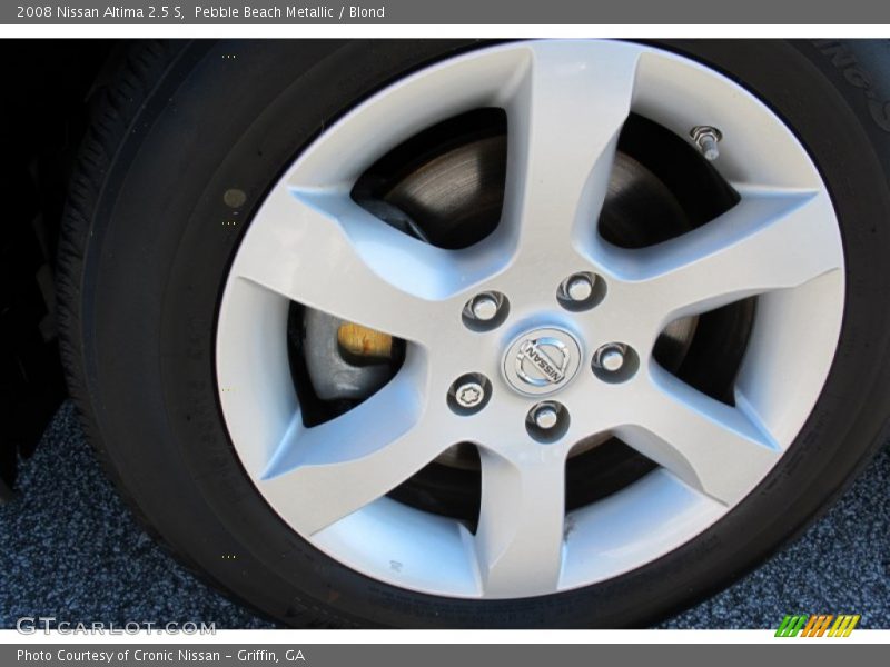 Pebble Beach Metallic / Blond 2008 Nissan Altima 2.5 S