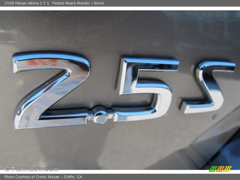 Pebble Beach Metallic / Blond 2008 Nissan Altima 2.5 S