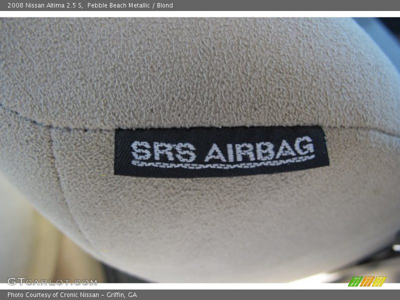 Pebble Beach Metallic / Blond 2008 Nissan Altima 2.5 S