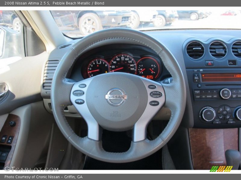 Pebble Beach Metallic / Blond 2008 Nissan Altima 2.5 S
