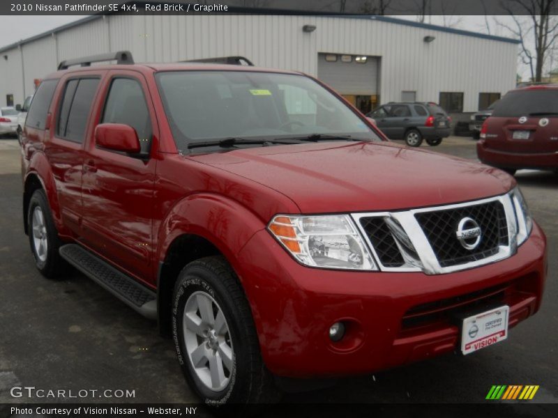 Red Brick / Graphite 2010 Nissan Pathfinder SE 4x4