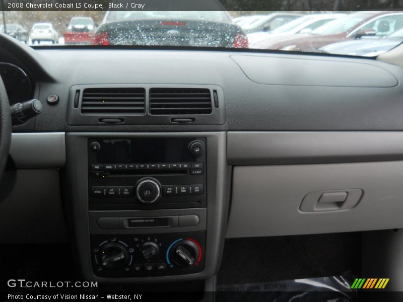 Black / Gray 2008 Chevrolet Cobalt LS Coupe