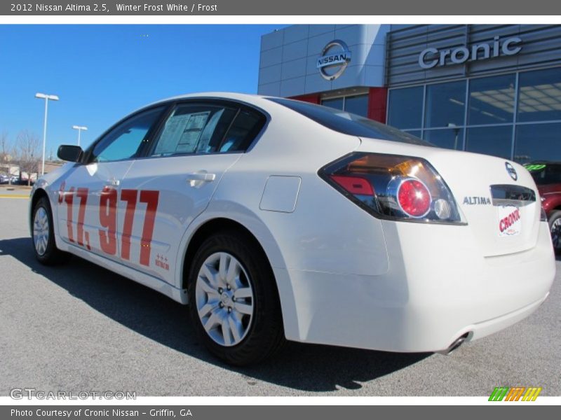 Winter Frost White / Frost 2012 Nissan Altima 2.5