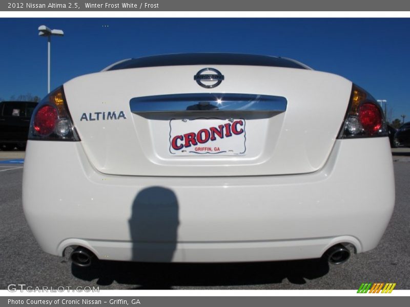 Winter Frost White / Frost 2012 Nissan Altima 2.5