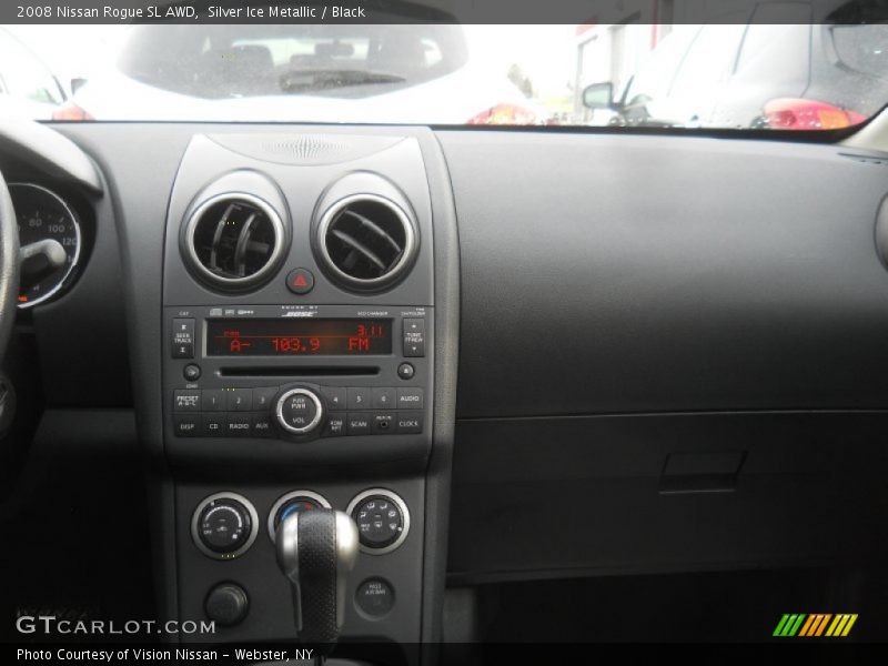 Silver Ice Metallic / Black 2008 Nissan Rogue SL AWD