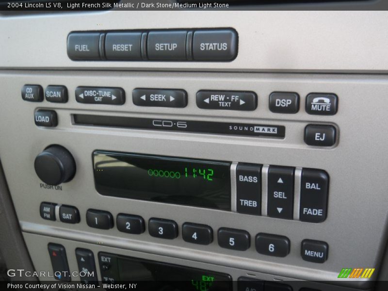 Light French Silk Metallic / Dark Stone/Medium Light Stone 2004 Lincoln LS V8