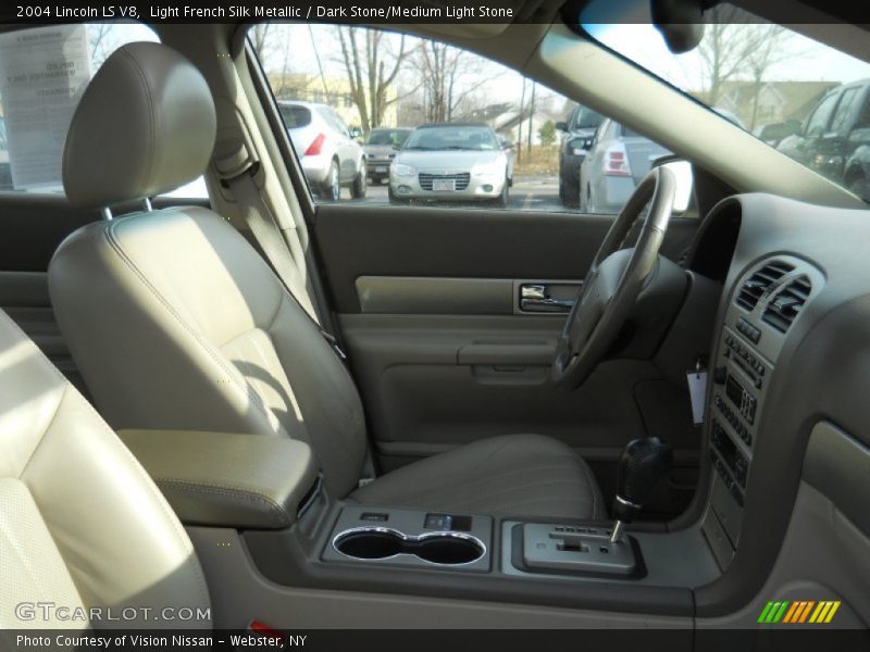 Light French Silk Metallic / Dark Stone/Medium Light Stone 2004 Lincoln LS V8