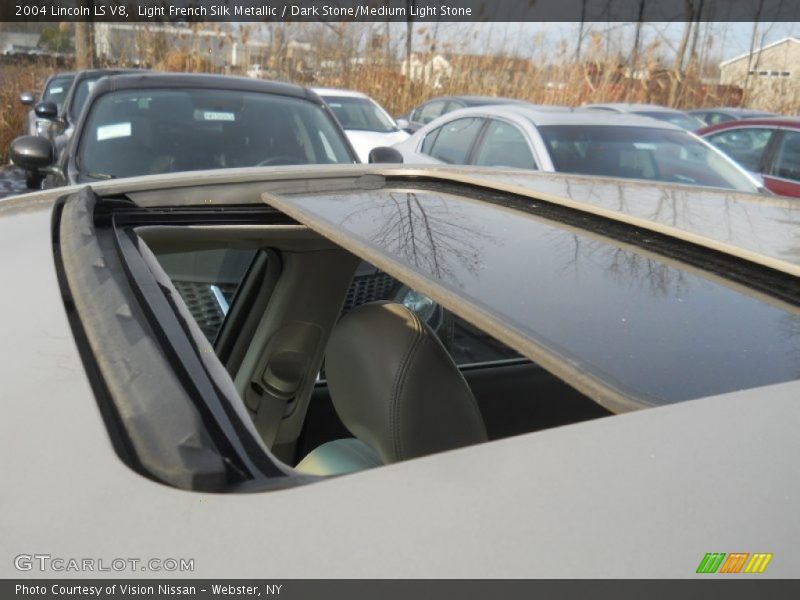 Light French Silk Metallic / Dark Stone/Medium Light Stone 2004 Lincoln LS V8