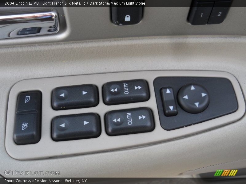 Light French Silk Metallic / Dark Stone/Medium Light Stone 2004 Lincoln LS V8