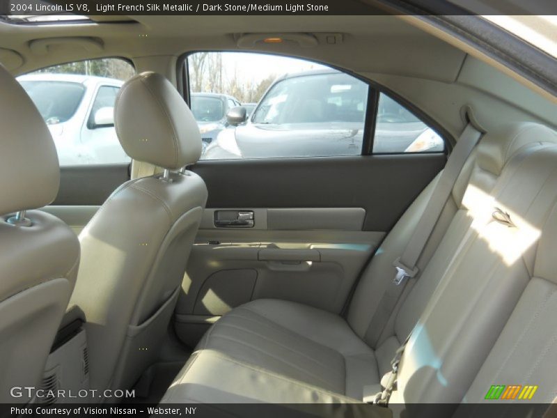 Light French Silk Metallic / Dark Stone/Medium Light Stone 2004 Lincoln LS V8