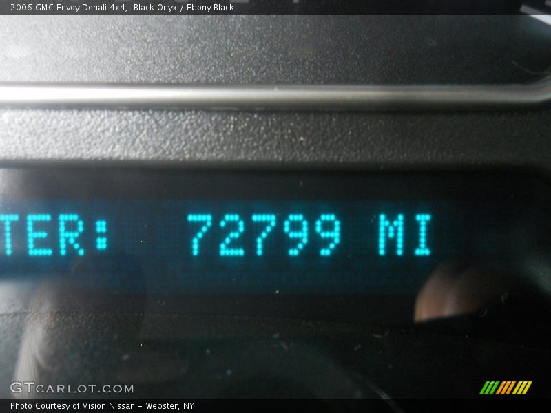 Black Onyx / Ebony Black 2006 GMC Envoy Denali 4x4