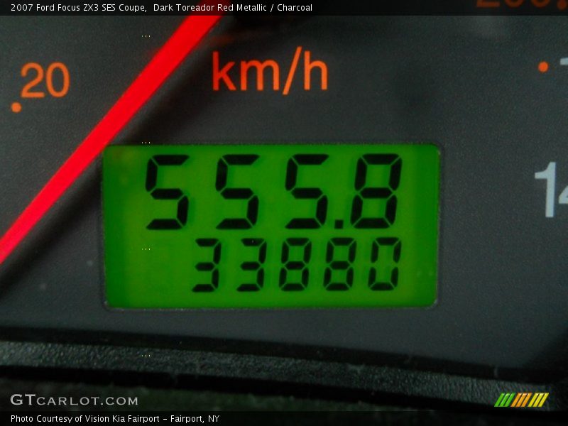 Dark Toreador Red Metallic / Charcoal 2007 Ford Focus ZX3 SES Coupe