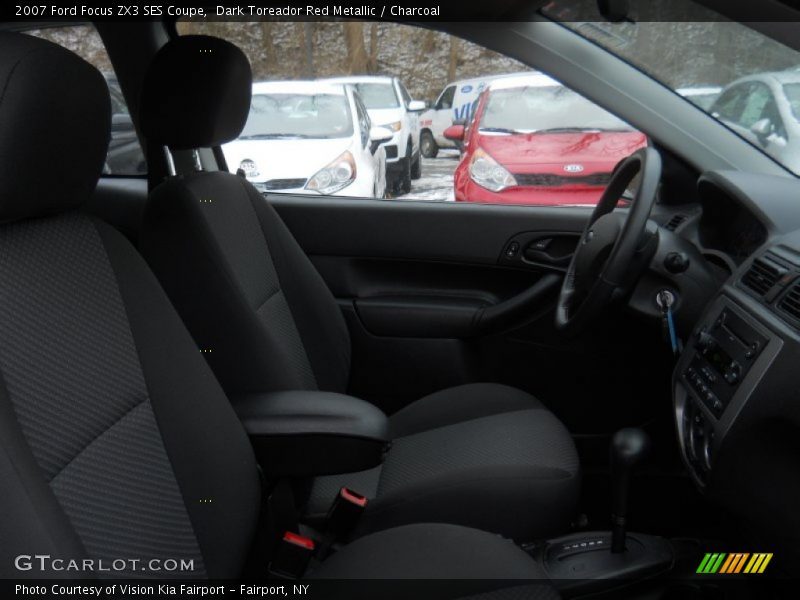 Dark Toreador Red Metallic / Charcoal 2007 Ford Focus ZX3 SES Coupe