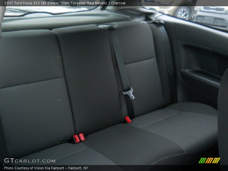Dark Toreador Red Metallic / Charcoal 2007 Ford Focus ZX3 SES Coupe
