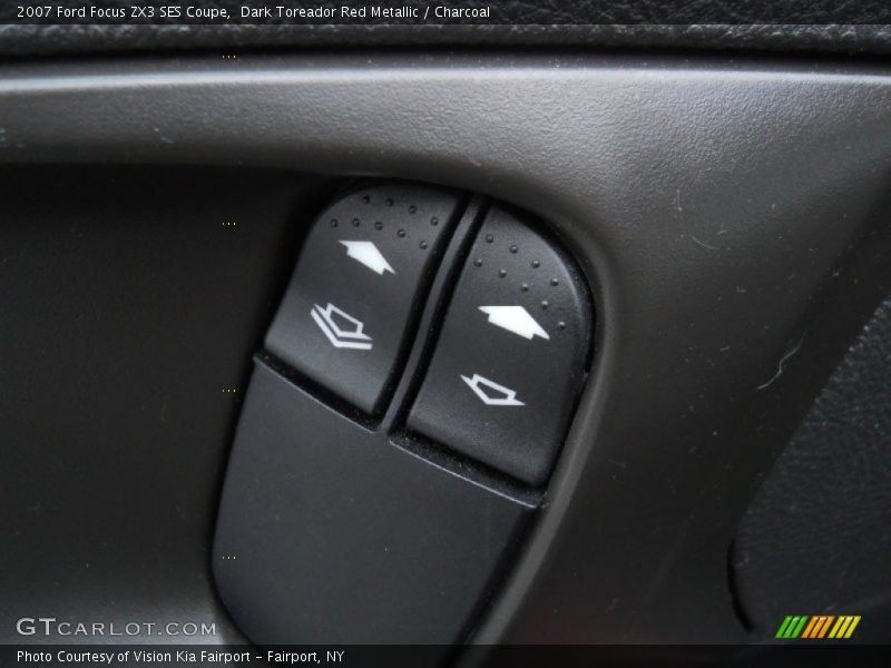 Dark Toreador Red Metallic / Charcoal 2007 Ford Focus ZX3 SES Coupe