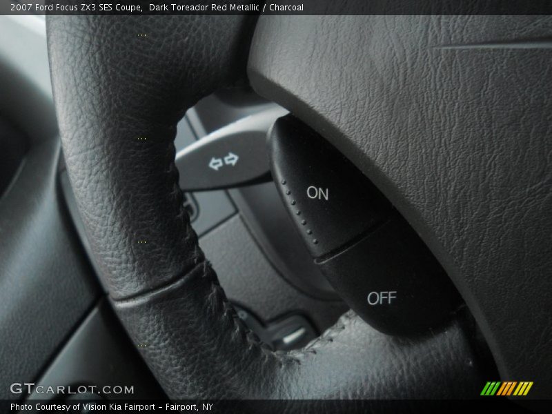 Dark Toreador Red Metallic / Charcoal 2007 Ford Focus ZX3 SES Coupe