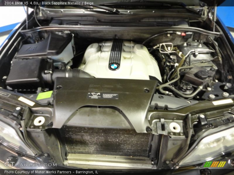  2004 X5 4.8is Engine - 4.8 Liter DOHC 32-Valve V8
