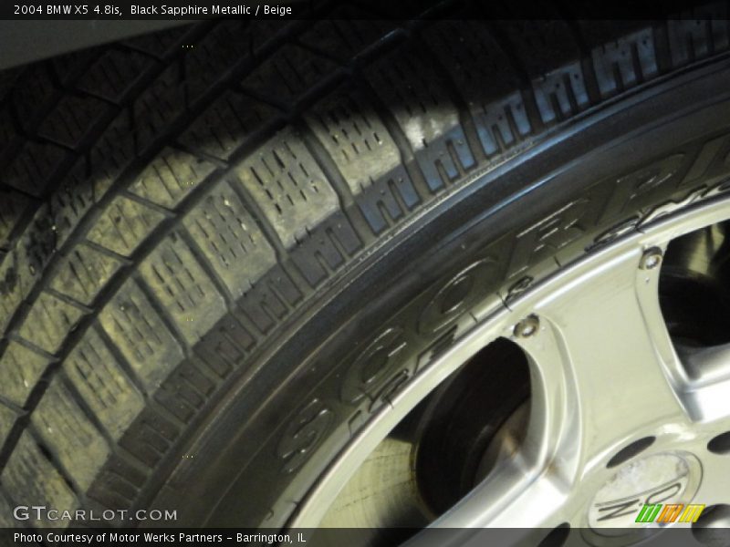 Black Sapphire Metallic / Beige 2004 BMW X5 4.8is