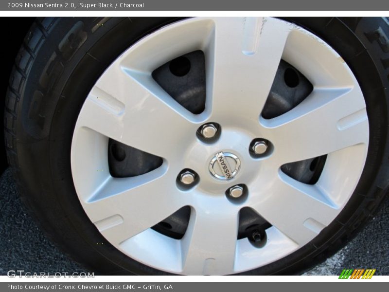 Super Black / Charcoal 2009 Nissan Sentra 2.0