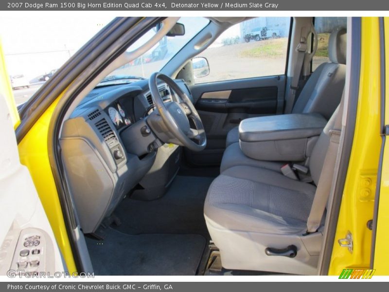  2007 Ram 1500 Big Horn Edition Quad Cab 4x4 Medium Slate Gray Interior