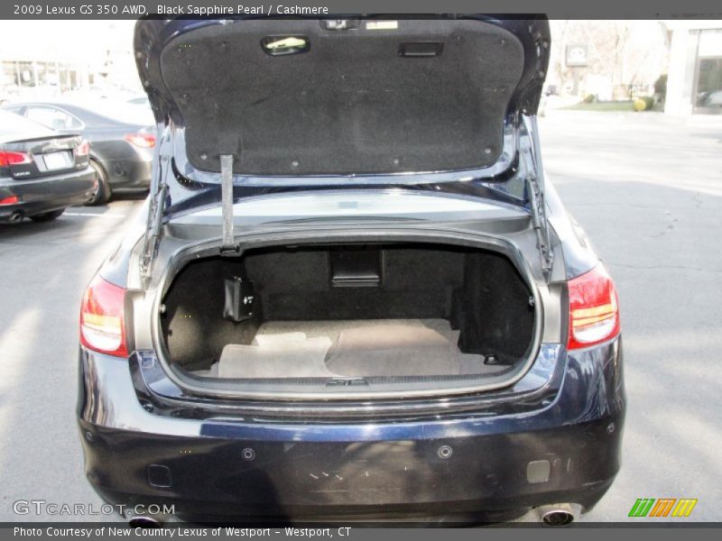 Black Sapphire Pearl / Cashmere 2009 Lexus GS 350 AWD