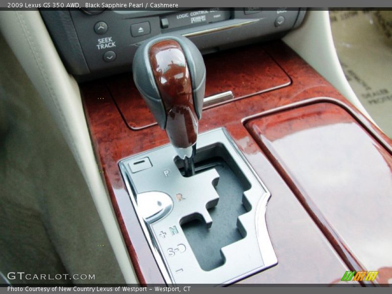 Black Sapphire Pearl / Cashmere 2009 Lexus GS 350 AWD