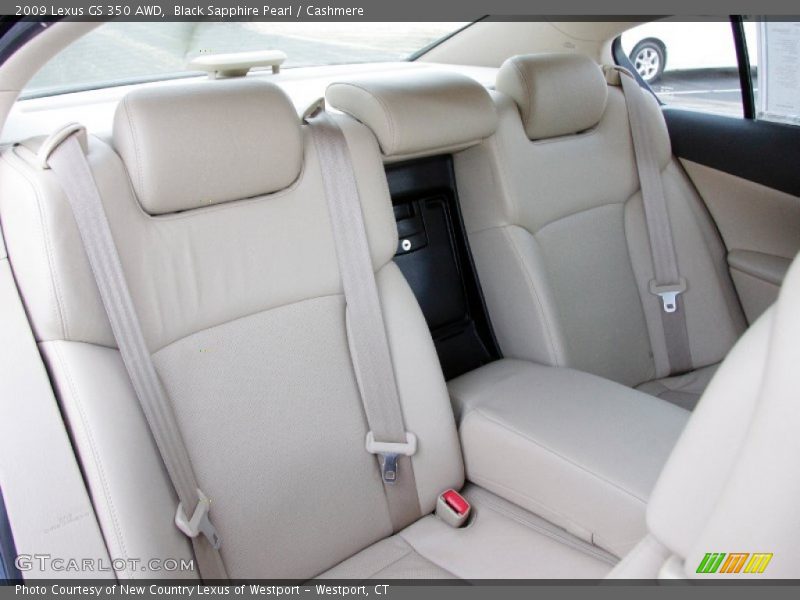 Black Sapphire Pearl / Cashmere 2009 Lexus GS 350 AWD