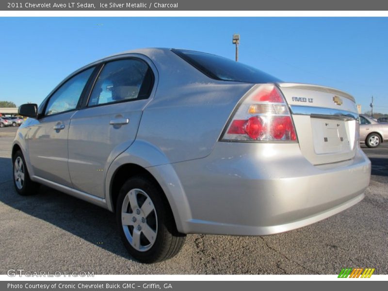 Ice Silver Metallic / Charcoal 2011 Chevrolet Aveo LT Sedan