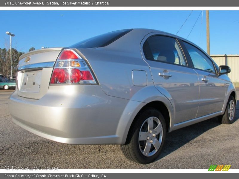 Ice Silver Metallic / Charcoal 2011 Chevrolet Aveo LT Sedan