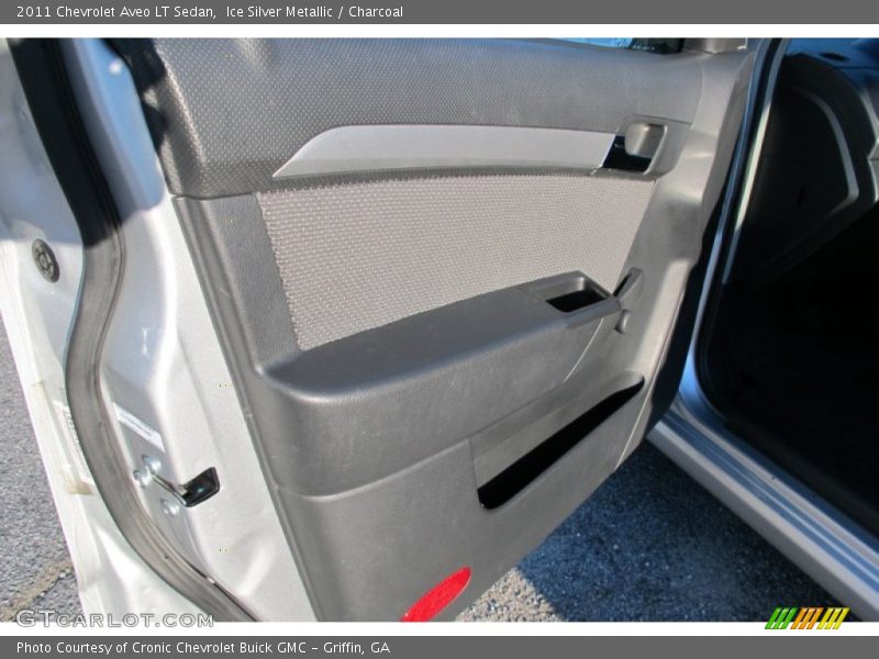 Ice Silver Metallic / Charcoal 2011 Chevrolet Aveo LT Sedan