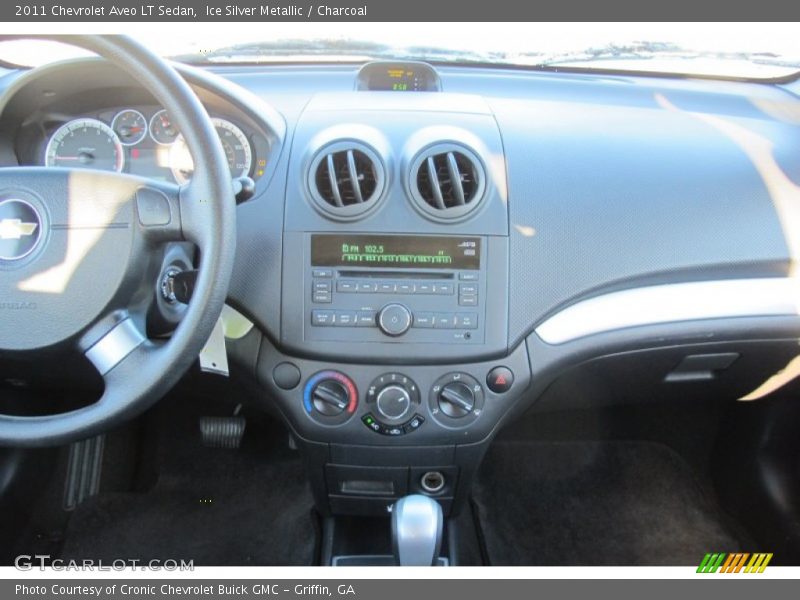 Ice Silver Metallic / Charcoal 2011 Chevrolet Aveo LT Sedan